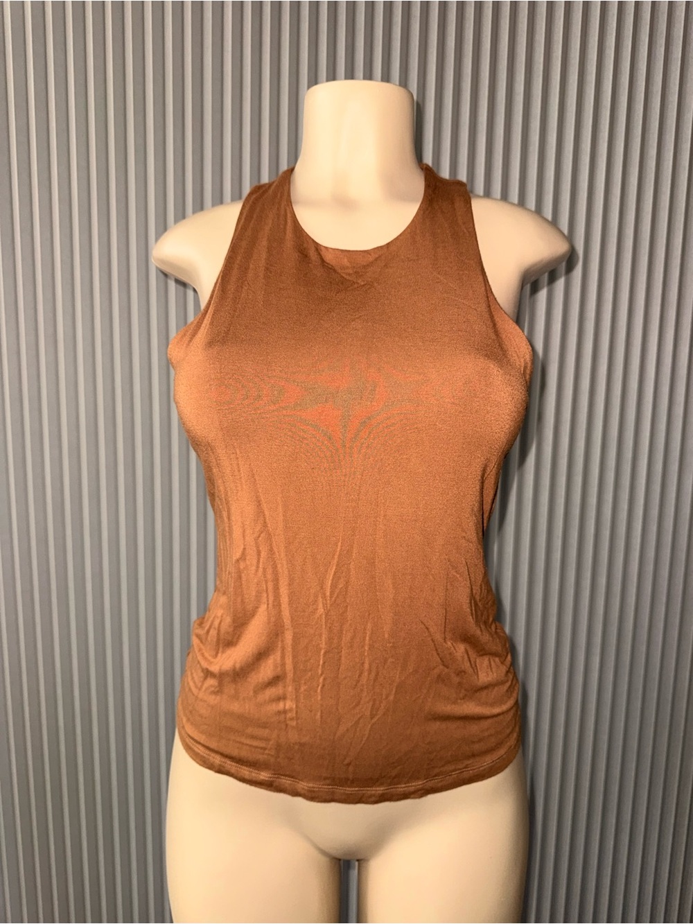 Final Touch Women's Rust Tank Top